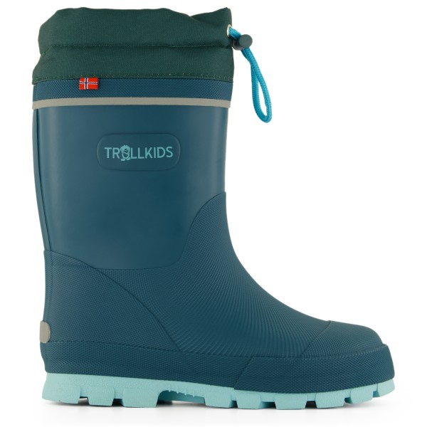 Trollkids - Kid's Isfjord Thermo Winter Rubber Boot XT - Gummistiefel Gr 31 türkis von Trollkids