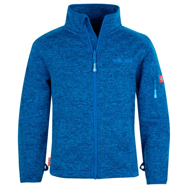 Trollkids - Kid's Jondalen Jacket - Fleecejacke Gr 110 blau von Trollkids