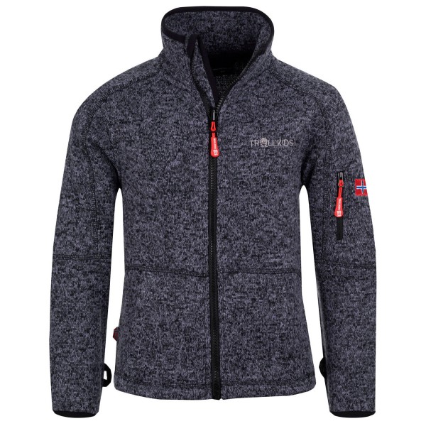 Trollkids - Kid's Jondalen Jacket - Fleecejacke Gr 116 blau/grau Trollkids - Kid's Jondalen Jacket - Fleecejacke Gr 116 blau/grau von Trollkids