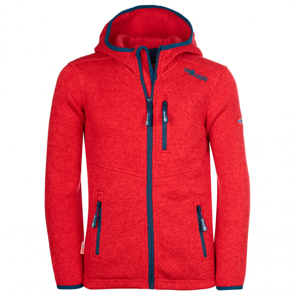 Trollkids - Kid's Jondalen Jacket XT - Fleecejacke Gr 140 rot von Trollkids
