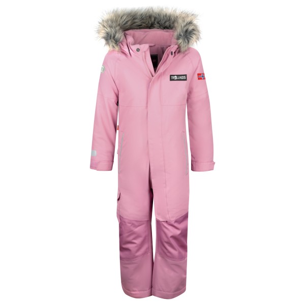 Trollkids - Kid's Kirkenes Snowsuit - Overall Gr 104 rosa von Trollkids