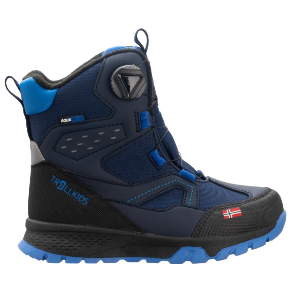 Trollkids - Kid's Kirkenes Winter Boots - Winterschuhe Gr 31 blau von Trollkids