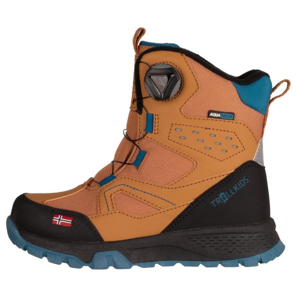 Trollkids - Kid's Kirkenes Winter Boots - Winterschuhe Gr 39 braun von Trollkids