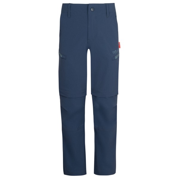 Trollkids - Kid's Kjerag Zip Off Pants - Trekkinghose Gr 116 blau von Trollkids