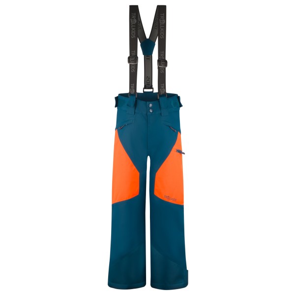 Trollkids - Kid's Kongsberg Ski Pant - Skihose Gr 104;110;116;128;140;152;164;176 grün;oliv;rosa;schwarz;türkis von Trollkids