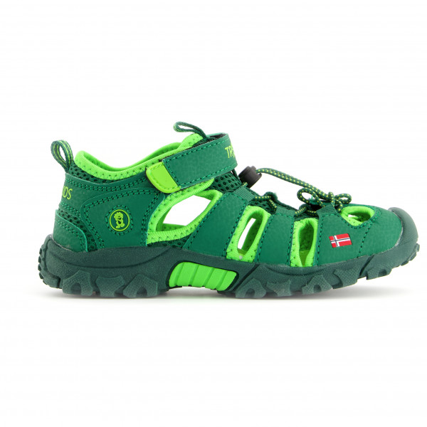 Trollkids - Kid's Kristiansand Sandal - Sandalen Gr 32 grün von Trollkids