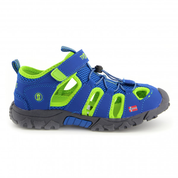 Trollkids - Kid's Kristiansand Sandal - Sandalen Gr 37 blau von Trollkids