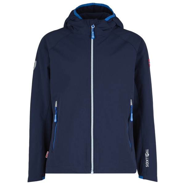 Trollkids - Kid's Kvalvika Jacket - Softshelljacke Gr 176 blau Trollkids - Kid's Kvalvika Jacket - Softshelljacke Gr 176 blau von Trollkids