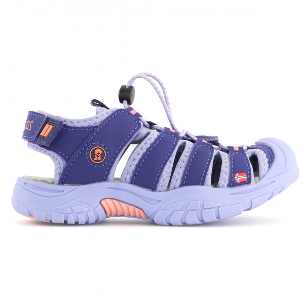 Trollkids - Kid's Kvalvika Sandal - Sandalen Gr 25;26;27;28;29;30;31;32;33;34;35;36;37;38;39;40;41 blau;grün/türkis;lila;lila/rosa von Trollkids