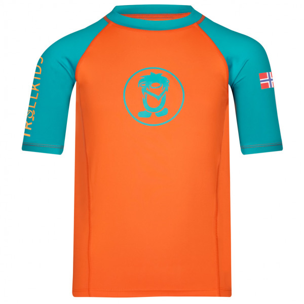 Trollkids - Kid's Kvalvika T - Funktionsshirt Gr 152 orange Trollkids - Kid's Kvalvika T - Funktionsshirt Gr 152 orange von Trollkids