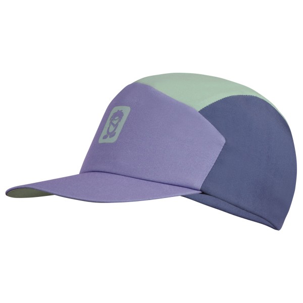 Trollkids - Kid's Microfaser Cap - Cap Gr 52-56 cm - 6-12 Years lila/blau von Trollkids