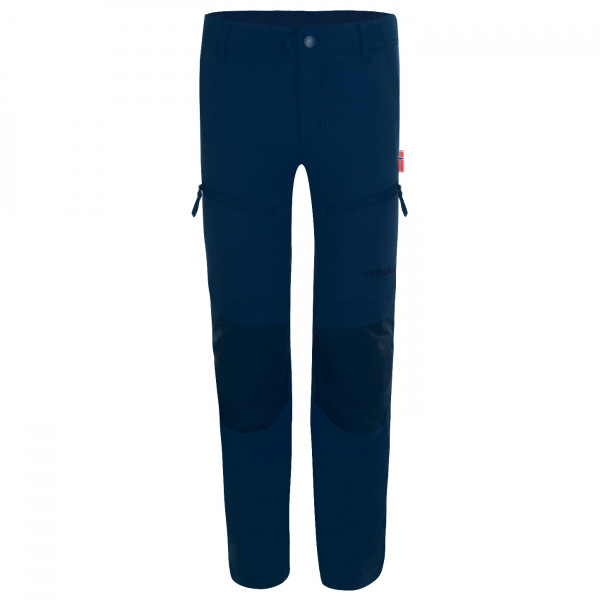 Trollkids - Kid's Nordfjord Zip-Off Pants Slim Fit - Trekkinghose Gr 122 blau von Trollkids