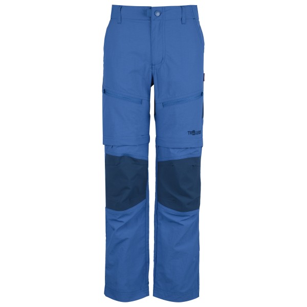 Trollkids - Kid's Nordfjord Zip-Off Pants Slim Fit - Trekkinghose Gr 170 blau von Trollkids