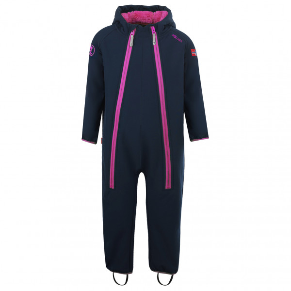 Trollkids - Kid's Nordkapp Overall - Overall Gr 92 blau von Trollkids