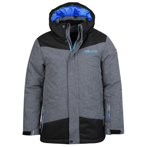 Trollkids - Kid's Norefjell Jacket - Skijacke Gr 104 grau von Trollkids