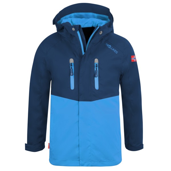 Trollkids - Kid's Nusfjord Jacket - Regenjacke Gr 152 blau Trollkids - Kid's Nusfjord Jacket - Regenjacke Gr 152 blau von Trollkids