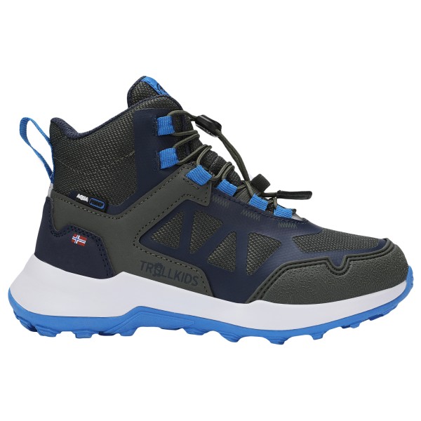 Trollkids - Kid's Oppland Hiker - Wanderschuhe Gr 28 blau von Trollkids