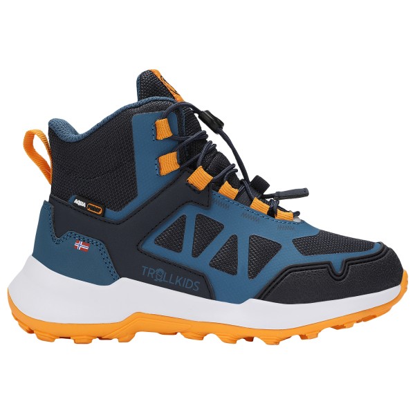 Trollkids - Kid's Oppland Hiker - Wanderschuhe Gr 28 blau von Trollkids