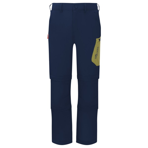 Trollkids - Kid's Preikestolen Double Zip-Off Pants - Zip-Off-Hose Gr 152 blau von Trollkids