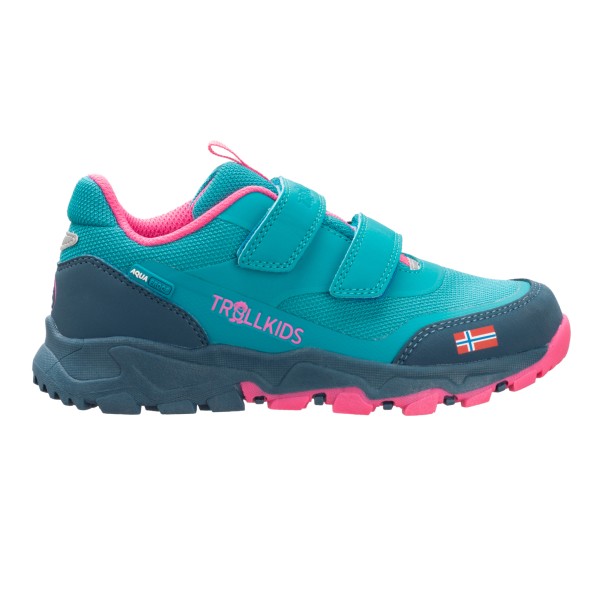 Trollkids - Kid's Preikestolen Hiker - Multisportschuhe Gr 37 türkis/blau von Trollkids