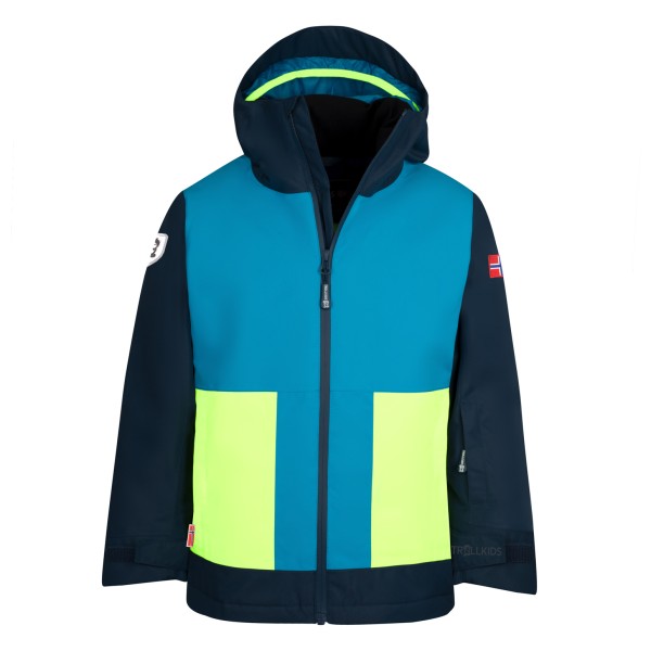 Trollkids - Kid's Rauland Jacket - Winterjacke Gr 104 blau von Trollkids