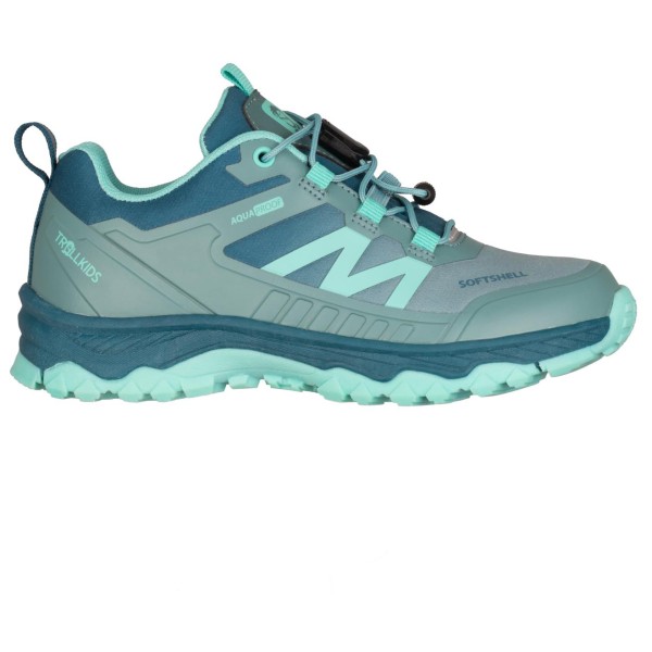 Trollkids - Kid's Sirdal Hiker Low - Multisportschuhe Gr 39 türkis von Trollkids