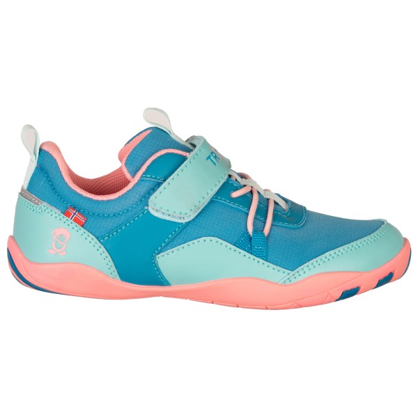 Trollkids - Kid's Skaland Hiker - Barfussschuhe Gr 28 blau/rosa von Trollkids