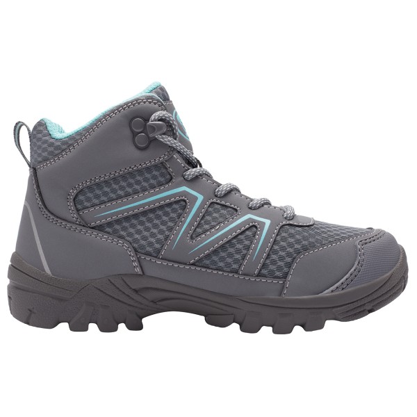 Trollkids - Kid's Skarvan Hiker Mid - Wanderschuhe Gr 28 grau von Trollkids