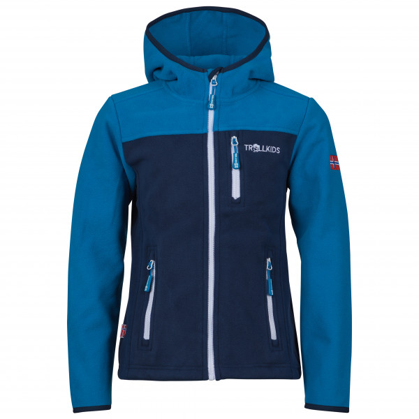 Trollkids - Kid's Stavanger Jacket - Fleecejacke Gr 104 blau von Trollkids