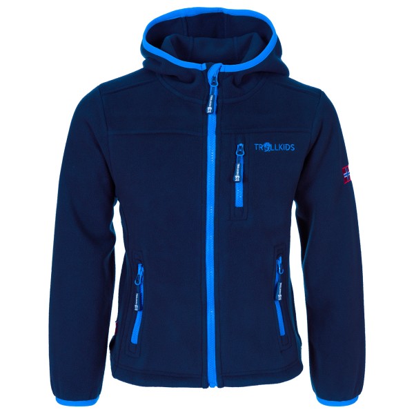 Trollkids - Kid's Stavanger Jacket - Fleecejacke Gr 92 blau von Trollkids