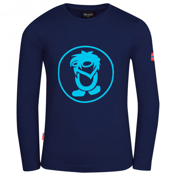 Trollkids - Kid's Troll - Longsleeve Gr 104 blau von Trollkids