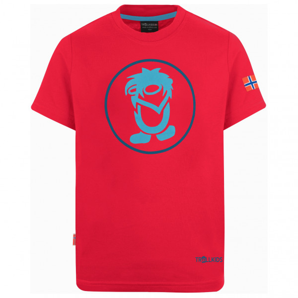 Trollkids - Kid's Troll T - T-Shirt Gr 152 rot von Trollkids