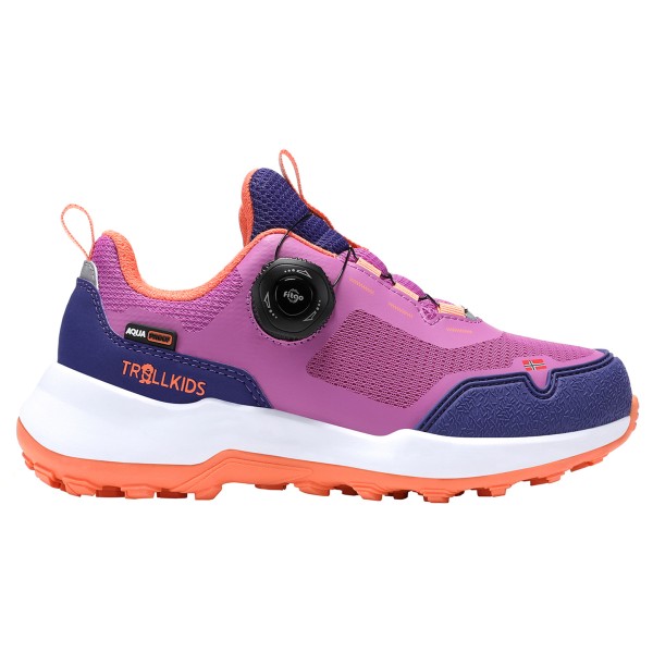 Trollkids - Kid's Trollfjord Hiker Low - Multisportschuhe Gr 40 bunt von Trollkids