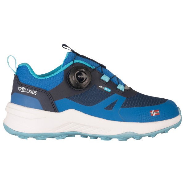 Trollkids - Kid's Trollfjord Hiker Low XT - Multisportschuhe Gr 29 blau von Trollkids