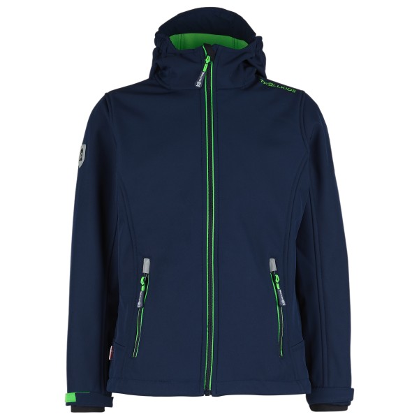 Trollkids - Kid's Trollfjord Jacket - Softshelljacke Gr 164 blau Trollkids - Kid's Trollfjord Jacket - Softshelljacke Gr 164 blau von Trollkids