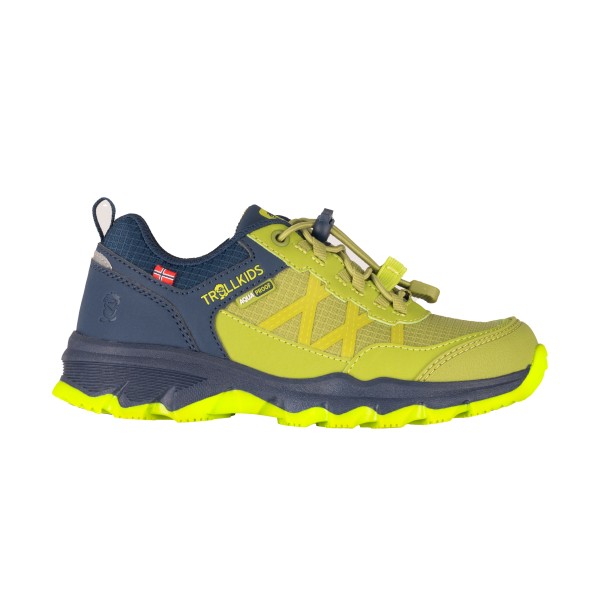 Trollkids - Kid's Trolltunga Hiker Low XT - Multisportschuhe Gr 28 blau von Trollkids