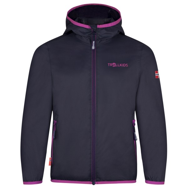 Trollkids - Kid's Trolltunga Jacket - Regenjacke Gr 110 blau von Trollkids