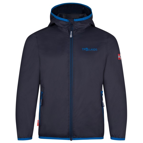 Trollkids - Kid's Trolltunga Jacket - Regenjacke Gr 92 blau von Trollkids