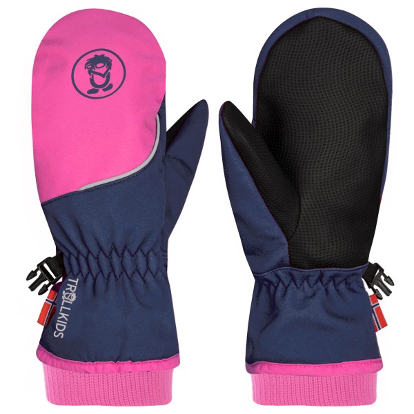 Trollkids - Kid's Trolltunga Mitten - Handschuhe Gr 4 - 6-7 Years bunt von Trollkids