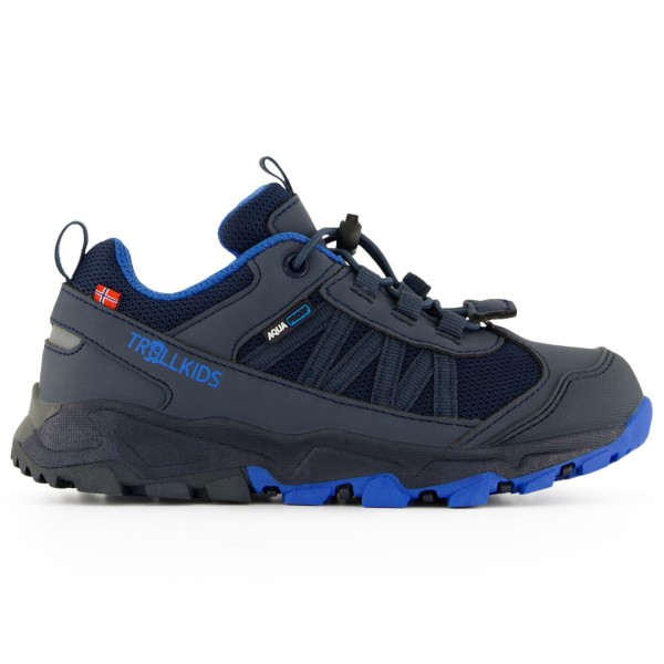 Trollkids - Kid's Tronfjell Hiker Low - Multisportschuhe Gr 28 blau von Trollkids