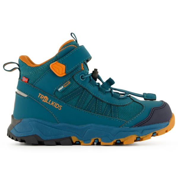 Trollkids - Kid's Tronfjell Hiker Mid - Wanderschuhe Gr 29 blau von Trollkids