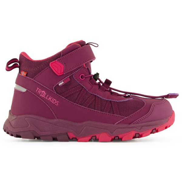 Trollkids - Kid's Tronfjell Hiker Mid - Wanderschuhe Gr 31 lila von Trollkids