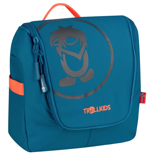 Trollkids - Kid's Wash Bag - Necessaire Gr 5 l blau/orange von Trollkids