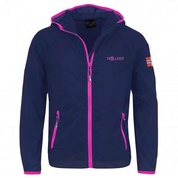 Trollkids - Kids Fjell Running Jacket - Windjacke Gr 116 blau Trollkids - Kids Fjell Running Jacket - Windjacke Gr 116 blau von Trollkids