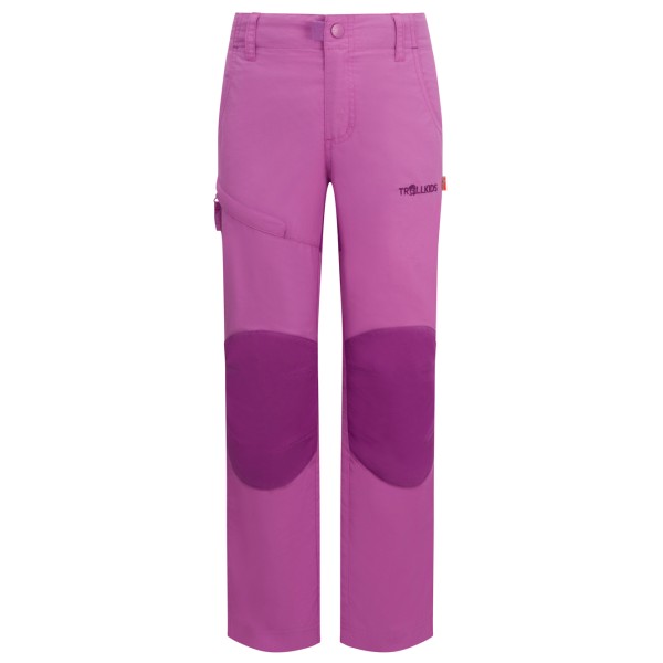 Trollkids - Kids Hammerfest Pants Pro Slim Fit - Trekkinghose Gr 104 lila von Trollkids