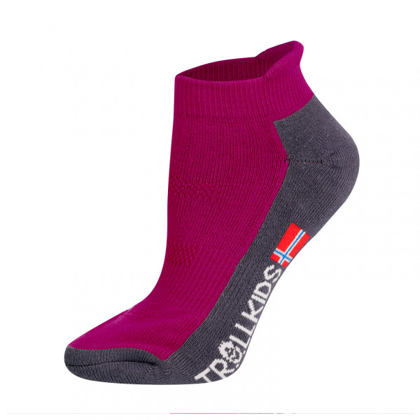 Trollkids - Kids Hiking Low Cut Socks II - Multifunktionssocken Gr 27-30 bunt von Trollkids