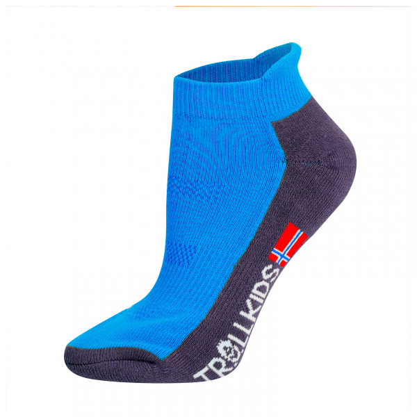Trollkids - Kids Hiking Low Cut Socks II - Multifunktionssocken Gr 35-38 blau Trollkids - Kids Hiking Low Cut Socks II - Multifunktionssocken Gr 35-38 blau von Trollkids