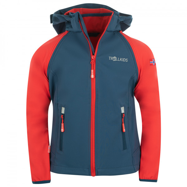 Trollkids - Kids Rondane Zip Off Jacket XT - Softshelljacke Gr 110 blau Trollkids - Kids Rondane Zip Off Jacket XT - Softshelljacke Gr 110 blau von Trollkids