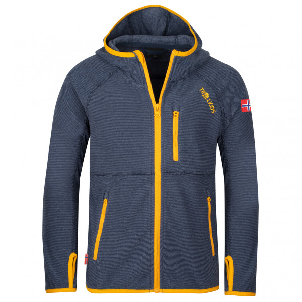 Trollkids - Kids Sandefjord Jacket - Fleecejacke Gr 128 blau Trollkids - Kids Sandefjord Jacket - Fleecejacke Gr 128 blau von Trollkids