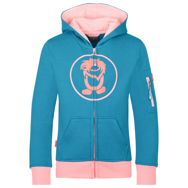 Trollkids - Kids Sortland Jacket - Hoodie Gr 104 blau von Trollkids